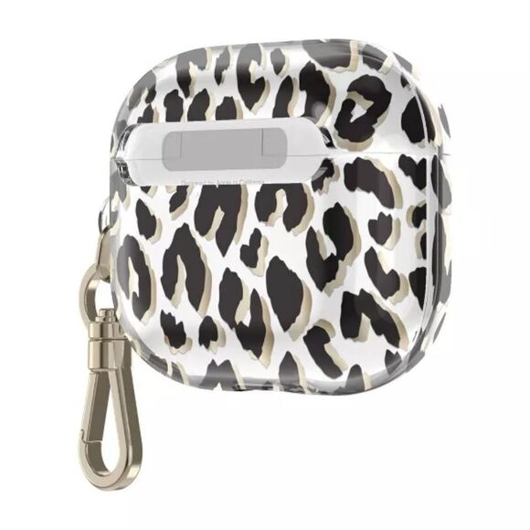 🆕🎉HP🎉KATE SPADE AIRPODS 3RD GENERATION CASE:NIB LEOPARD - Picture 2 of 6